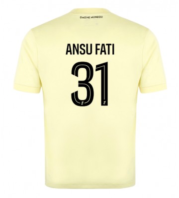 AS Monaco Ansu Fati #31 Replika Tredje Tröja 2025-26 Kortärmad